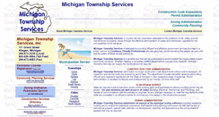 Desktop Screenshot of michigantownshipservices.org